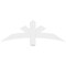 Ekena Millwork Alberta Architectural Grade PVC Gable Bracket, 48"W x 16"H x 2"D x 4"F, 8/12 Pitch GBP048X16X0204ALB00 - alternate 5